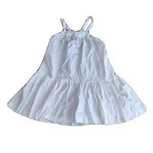 Alice & UO Women's Blouse Peasant White Size S Sleeveless Tiered.